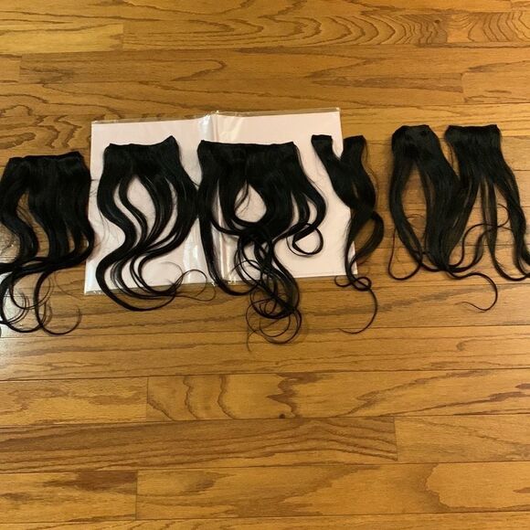 Realways 100% human hair 20” & 120 gram total - black - Picture 4 of 10